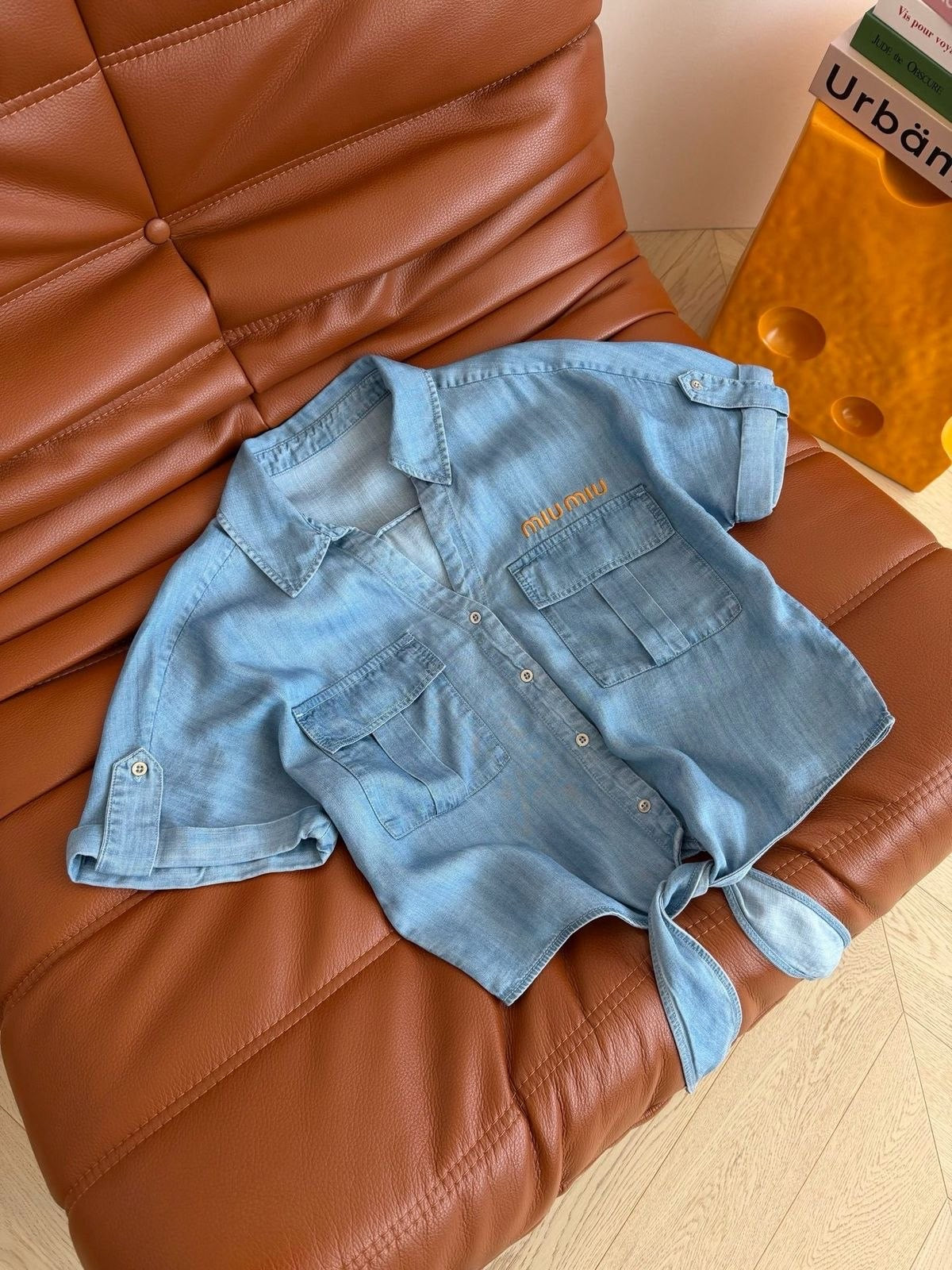 Miu Miu Short Sleeve Shirt