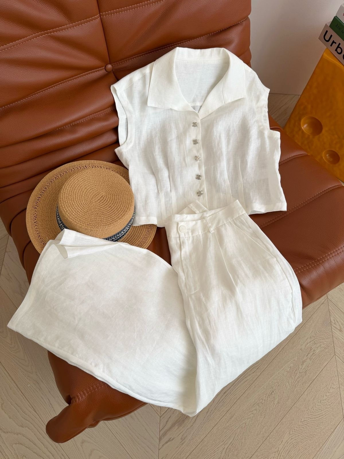 Celine Linen Set