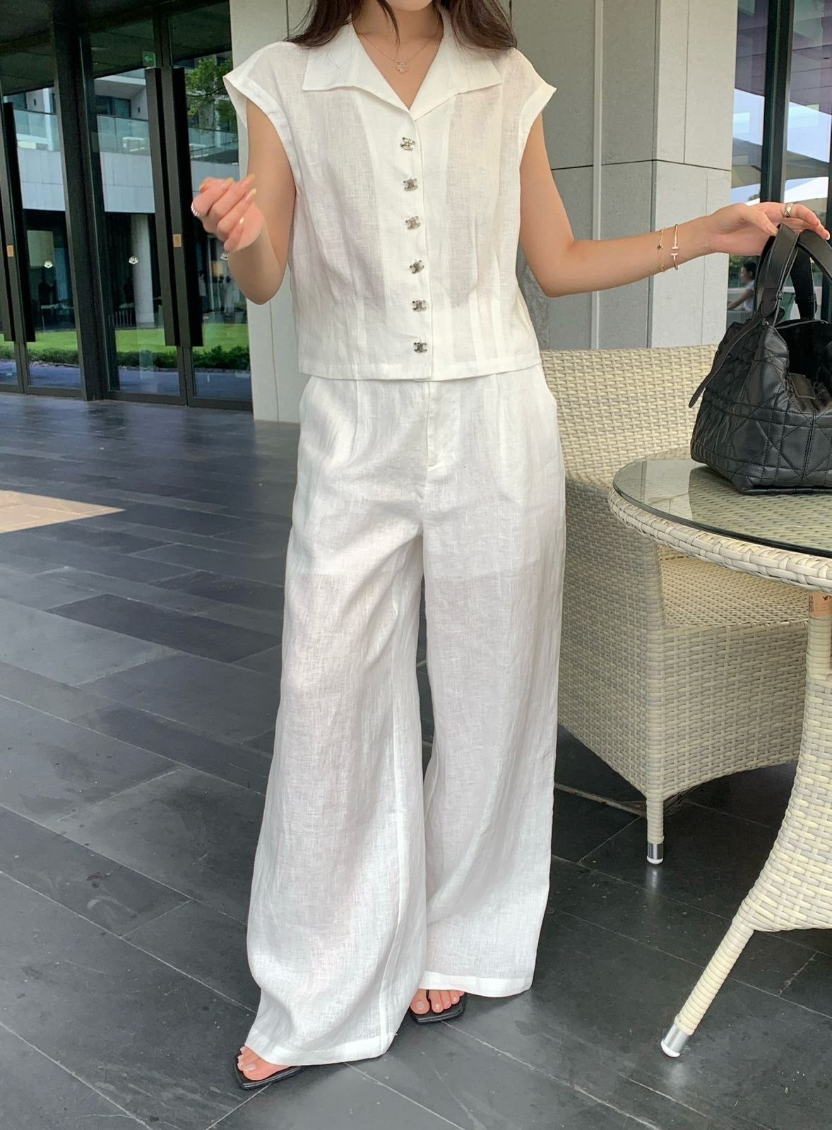 Celine Linen Set