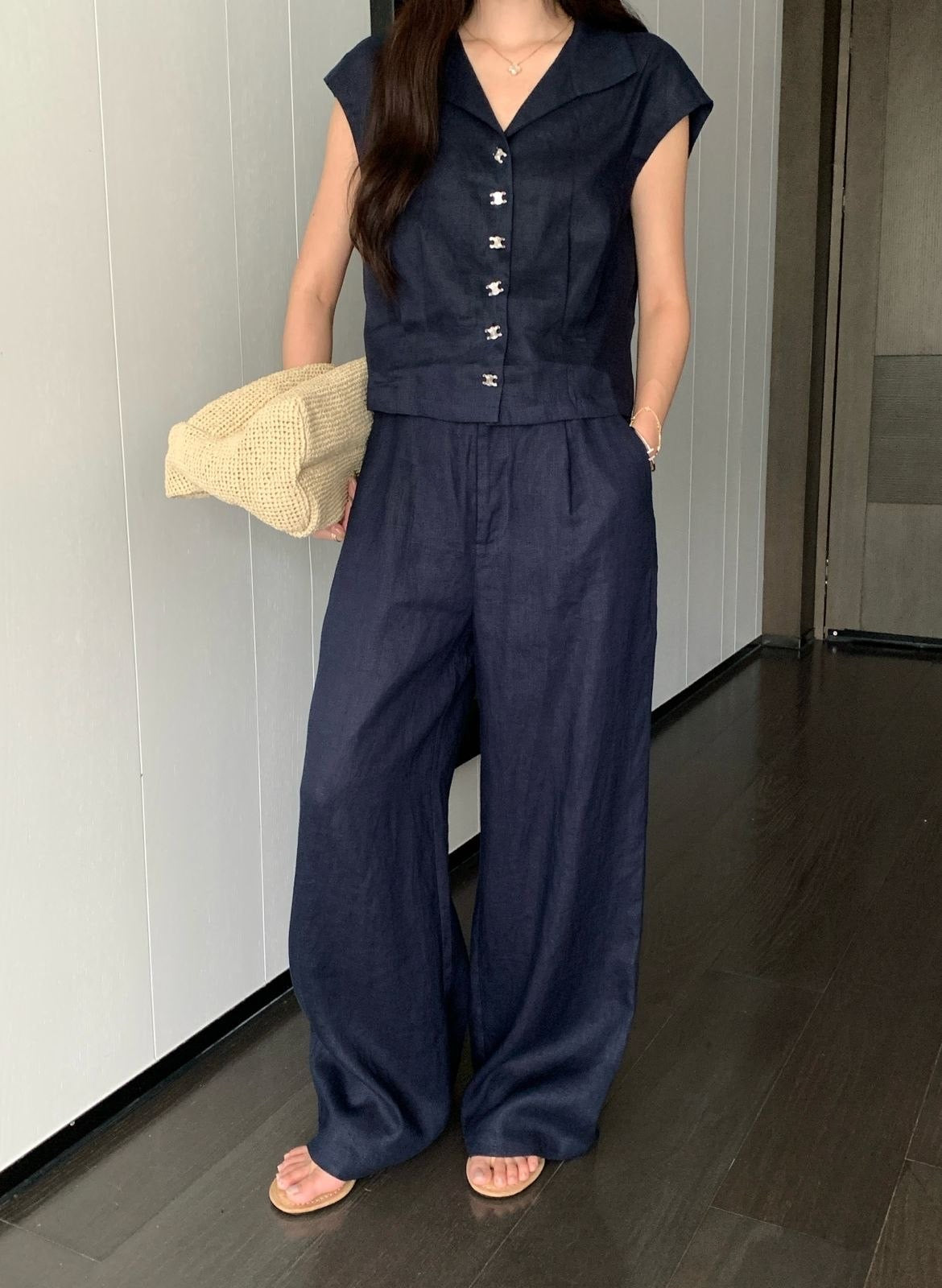 Celine Linen Set