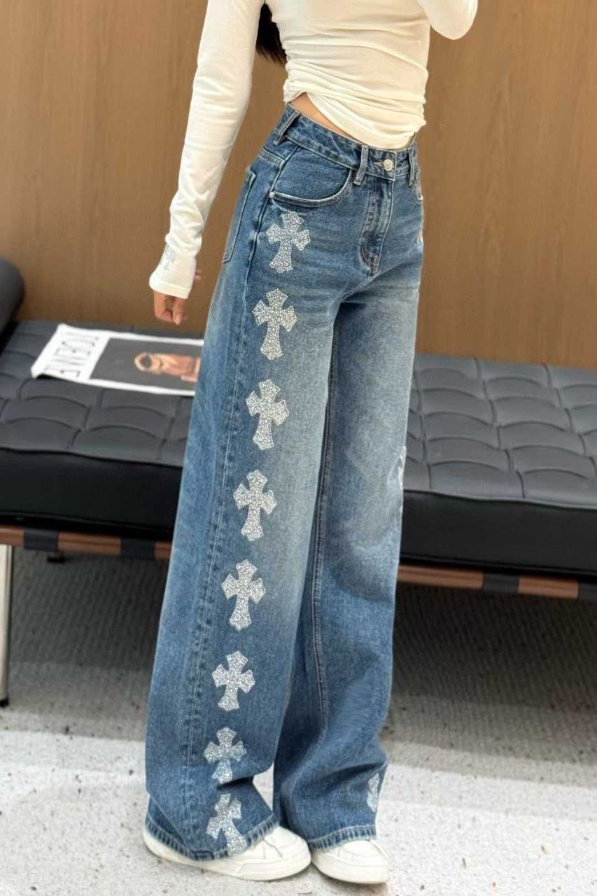 Chrome Hearts Jeans Pants