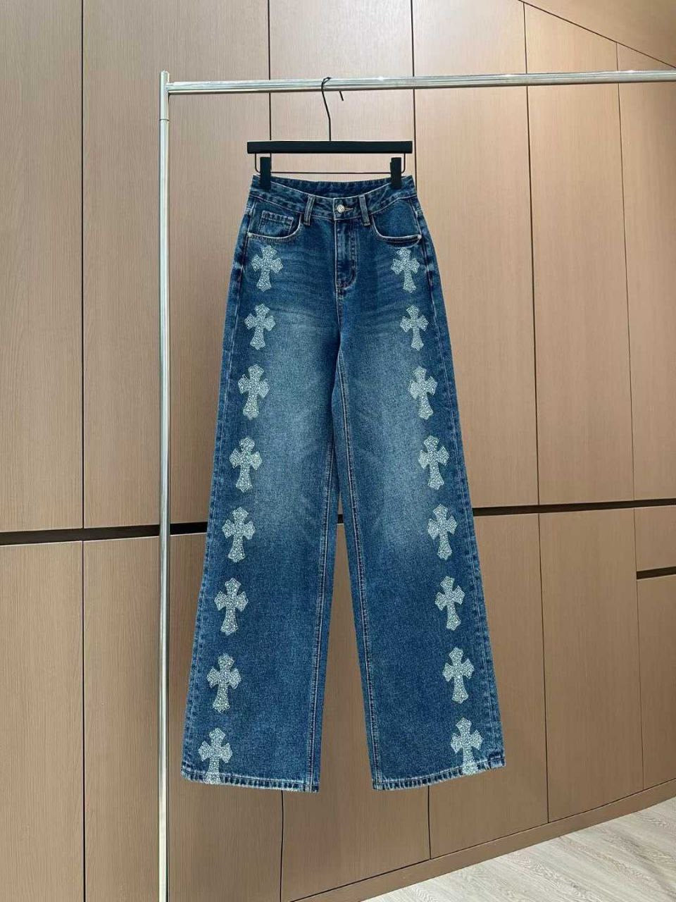 Chrome Hearts Jeans Pants