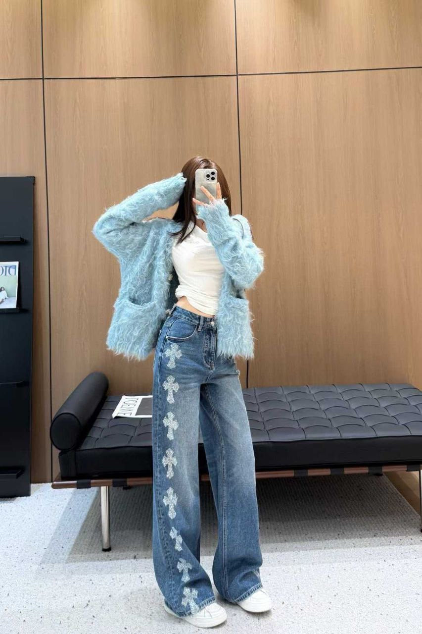 Chrome Hearts Jeans Pants