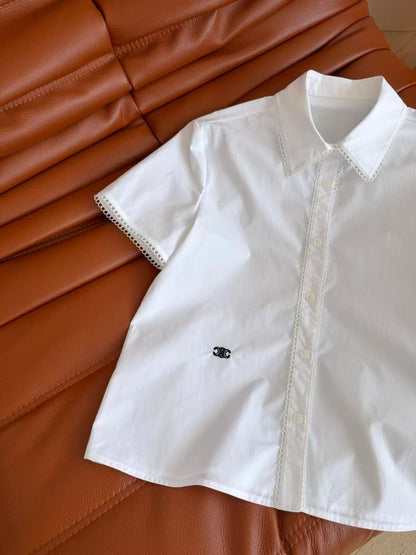 Chanel Short Sleeve Shirt