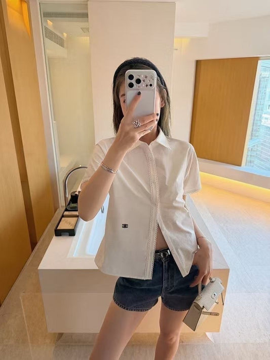 Chanel Short Sleeve Shirt