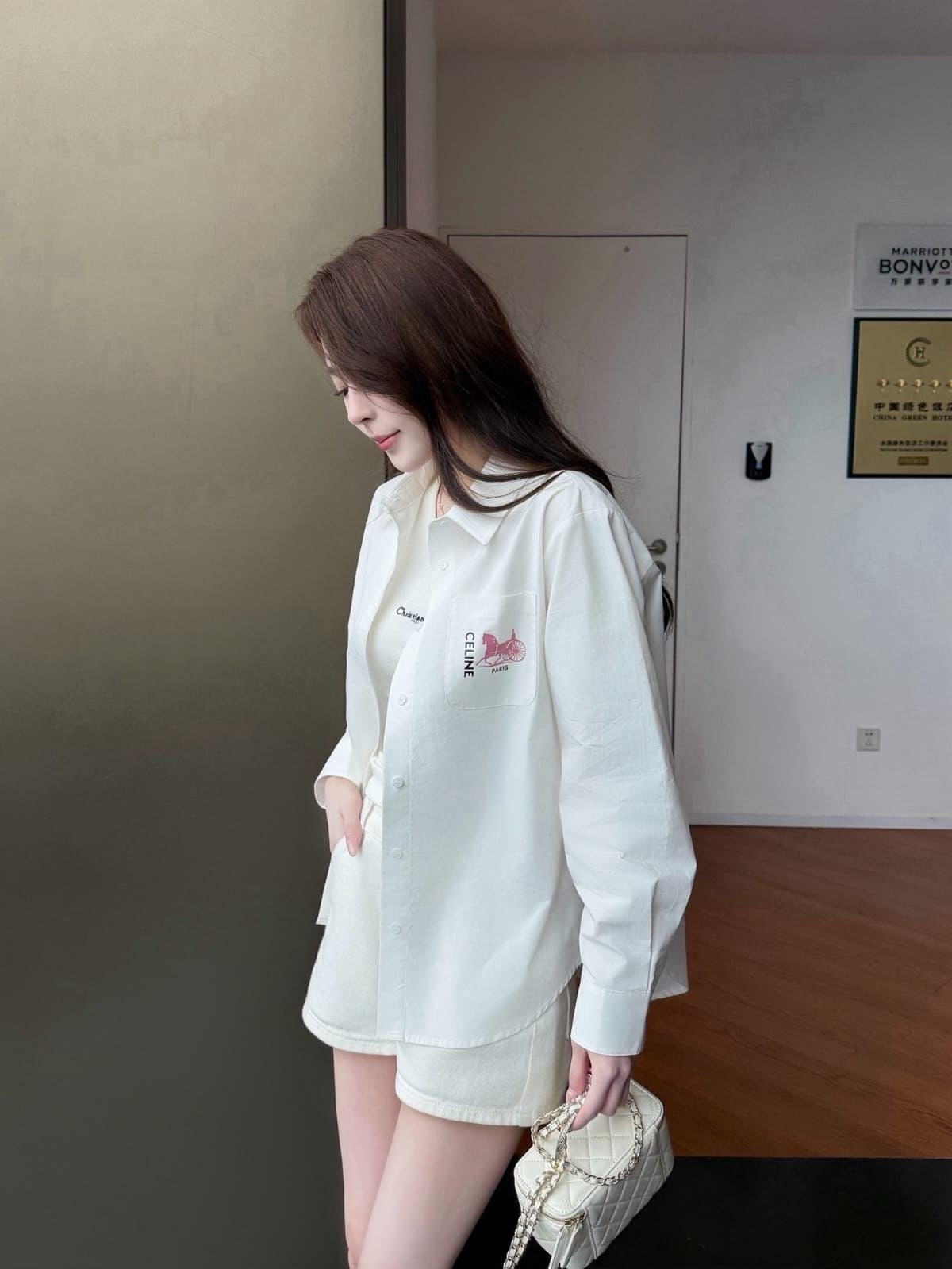 Chanel Long Sleeve Shirt