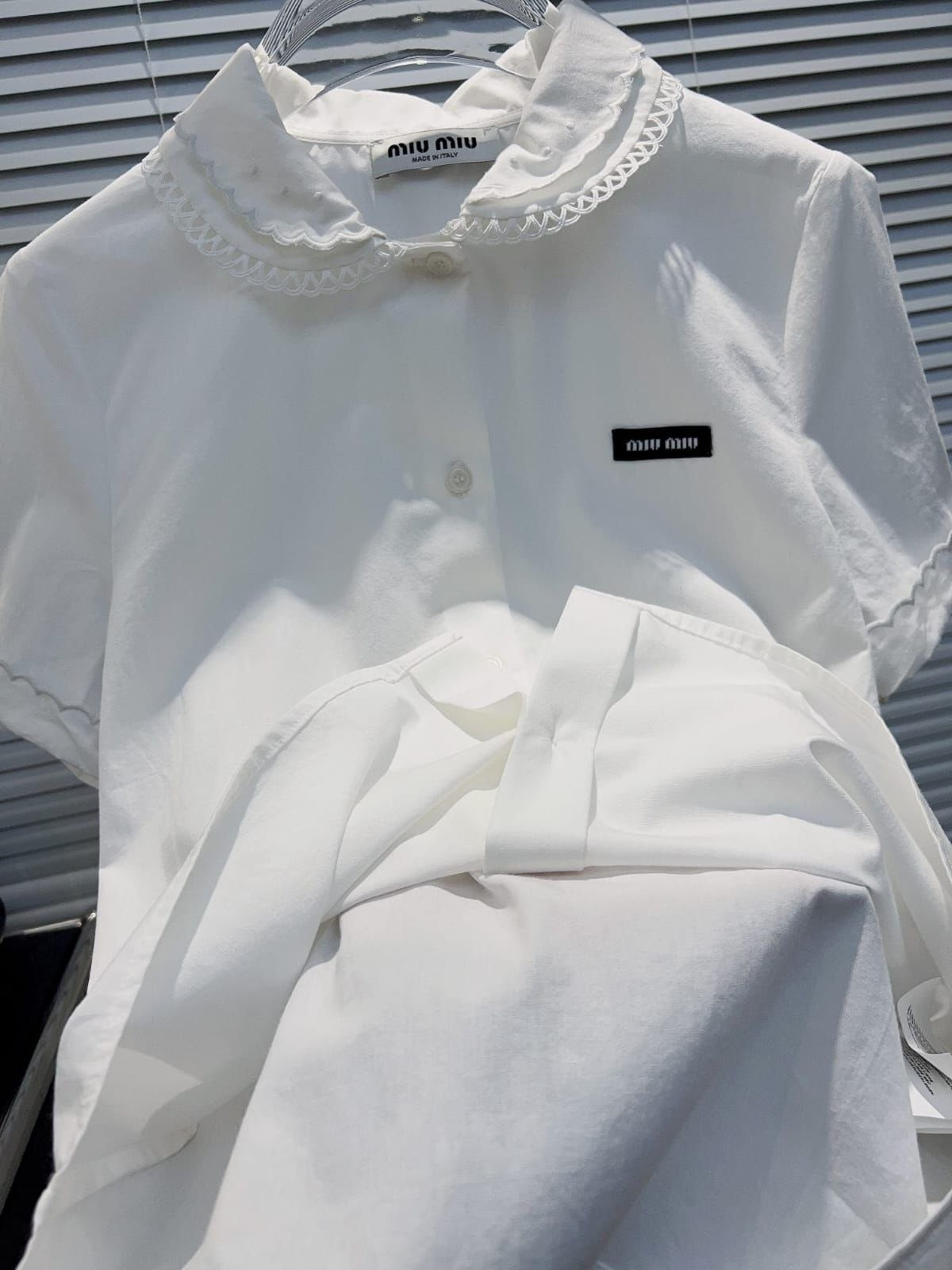 Miu Miu Short Sleeve Shirt