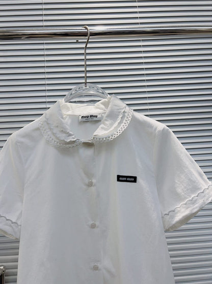 Miu Miu Short Sleeve Shirt