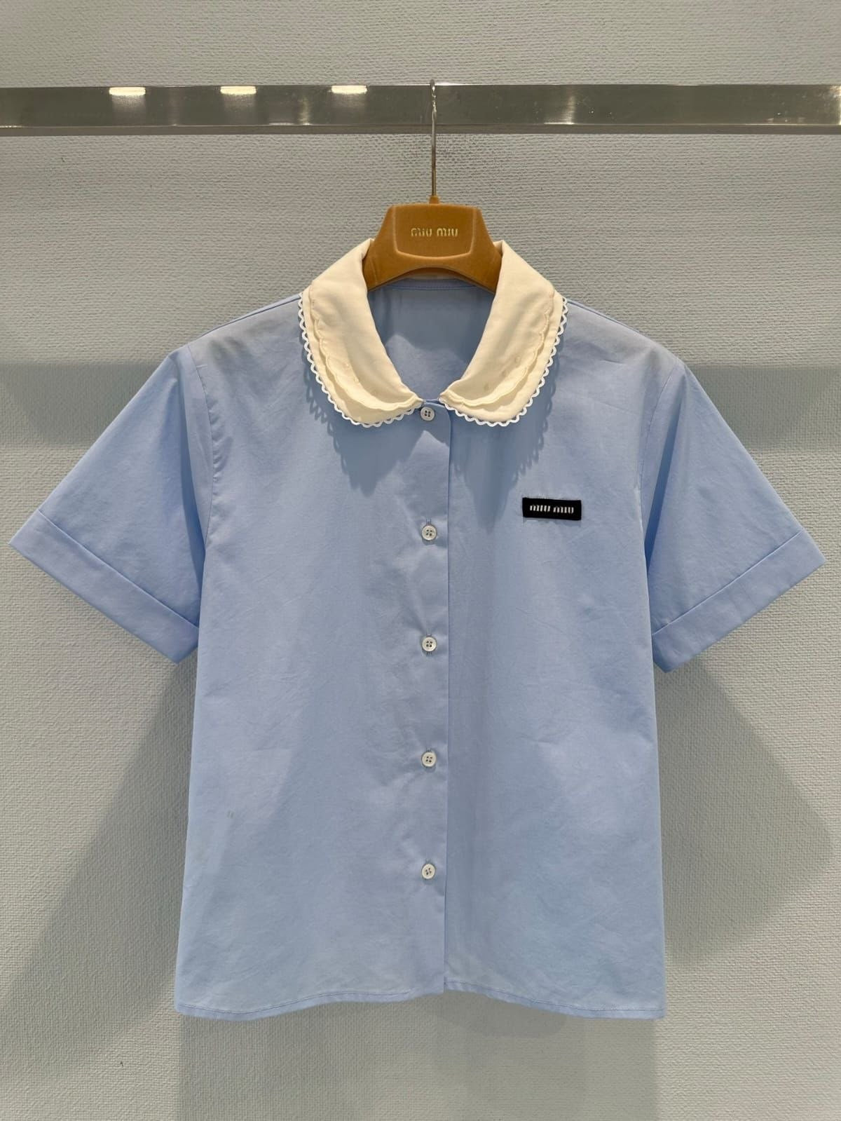 Miu Miu Short Sleeve Shirt