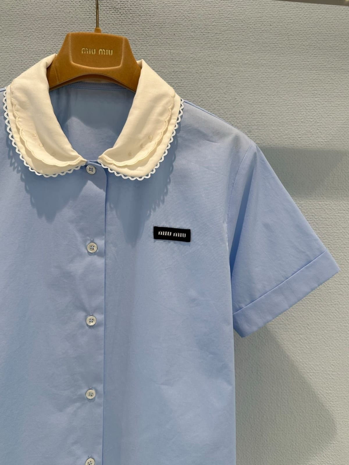 Miu Miu Short Sleeve Shirt