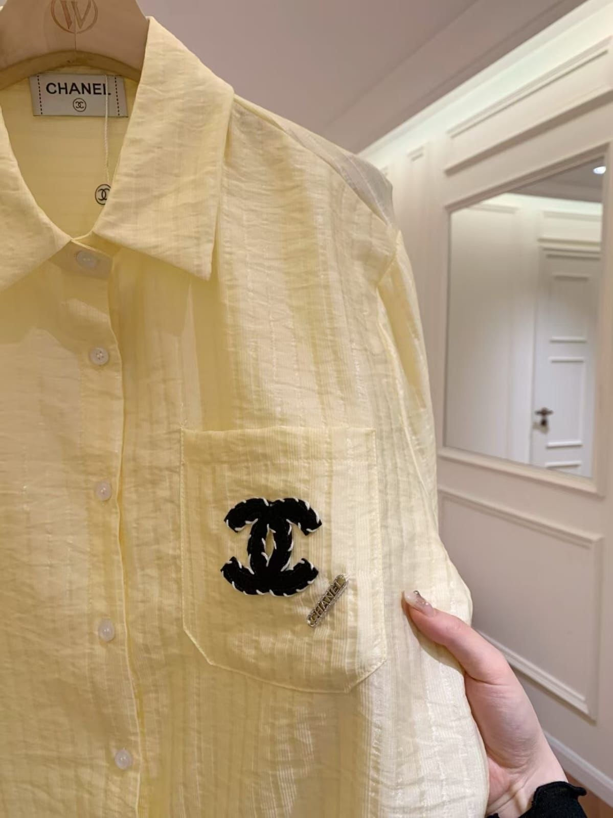 Chanel Long Sleeve Shirt