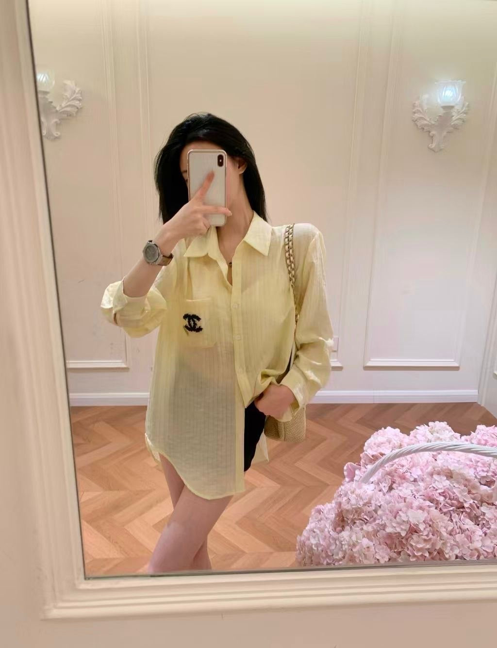 Chanel Long Sleeve Shirt