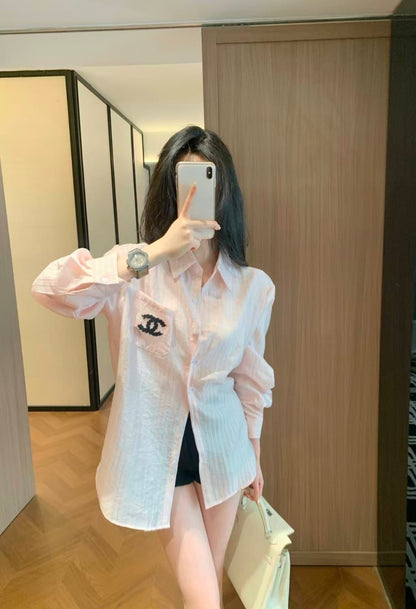 Chanel Long Sleeve Shirt