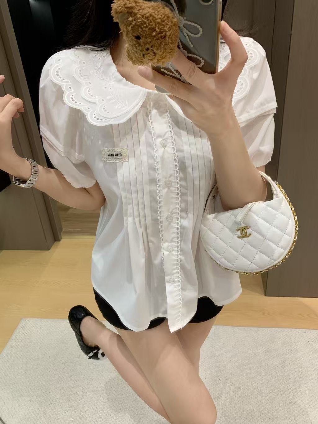 Miu Miu Short Sleeve Shirt