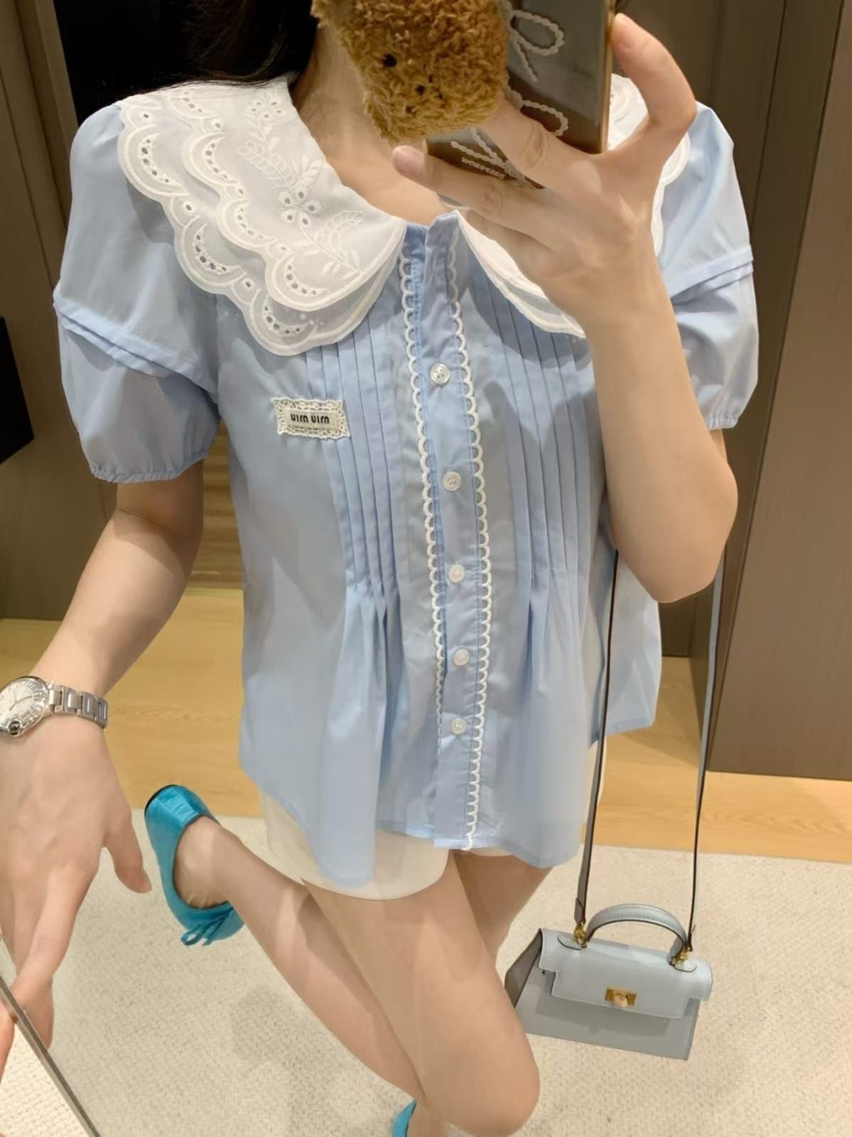 Miu Miu Short Sleeve Shirt