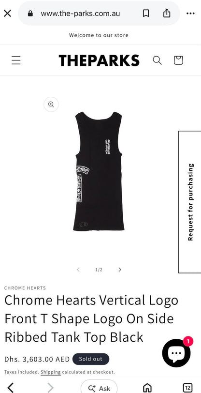 Chrome Hearts T-Shirt