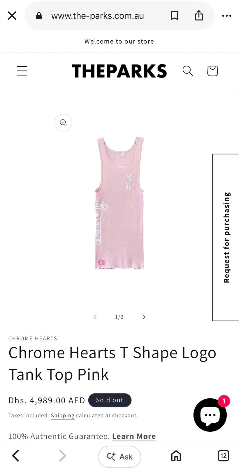 Chrome Hearts T-Shirt