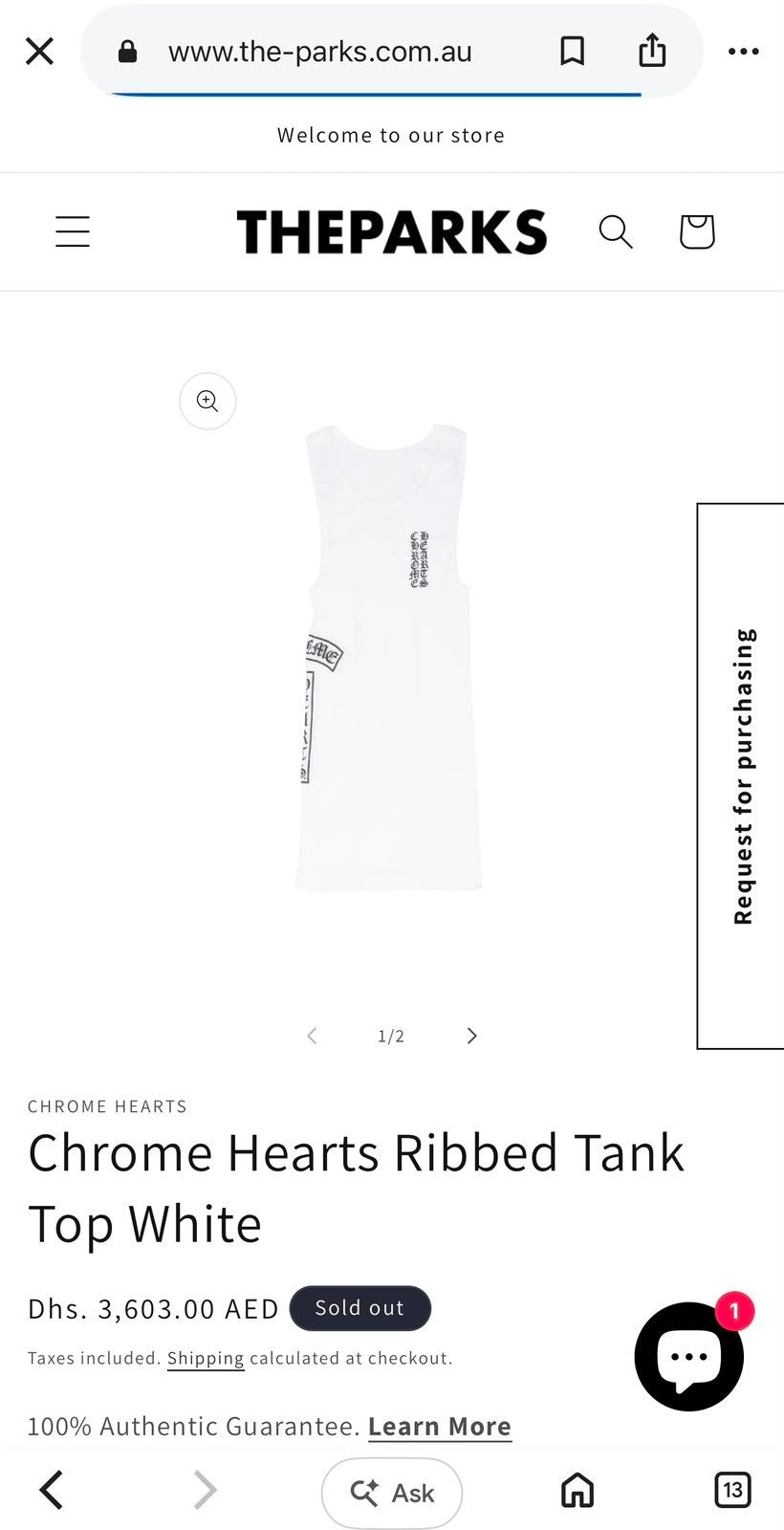 Chrome Hearts T-Shirt