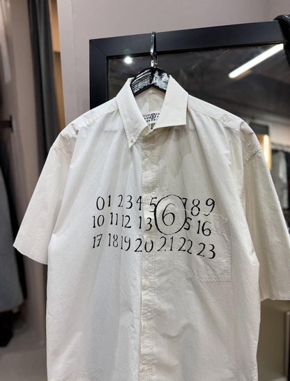 Mm6 Maison Margiela Short Sleeve Shirt