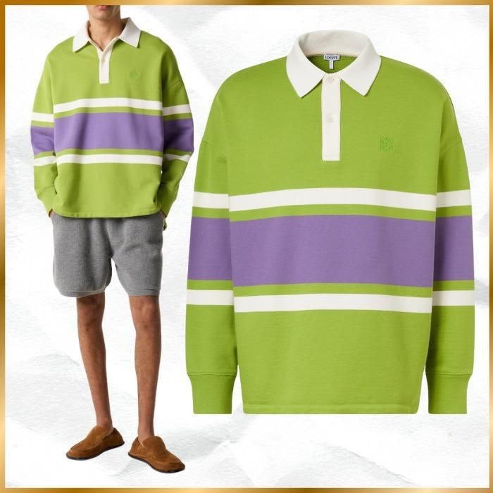 Loewe Long Sleeve Polo Shirt
