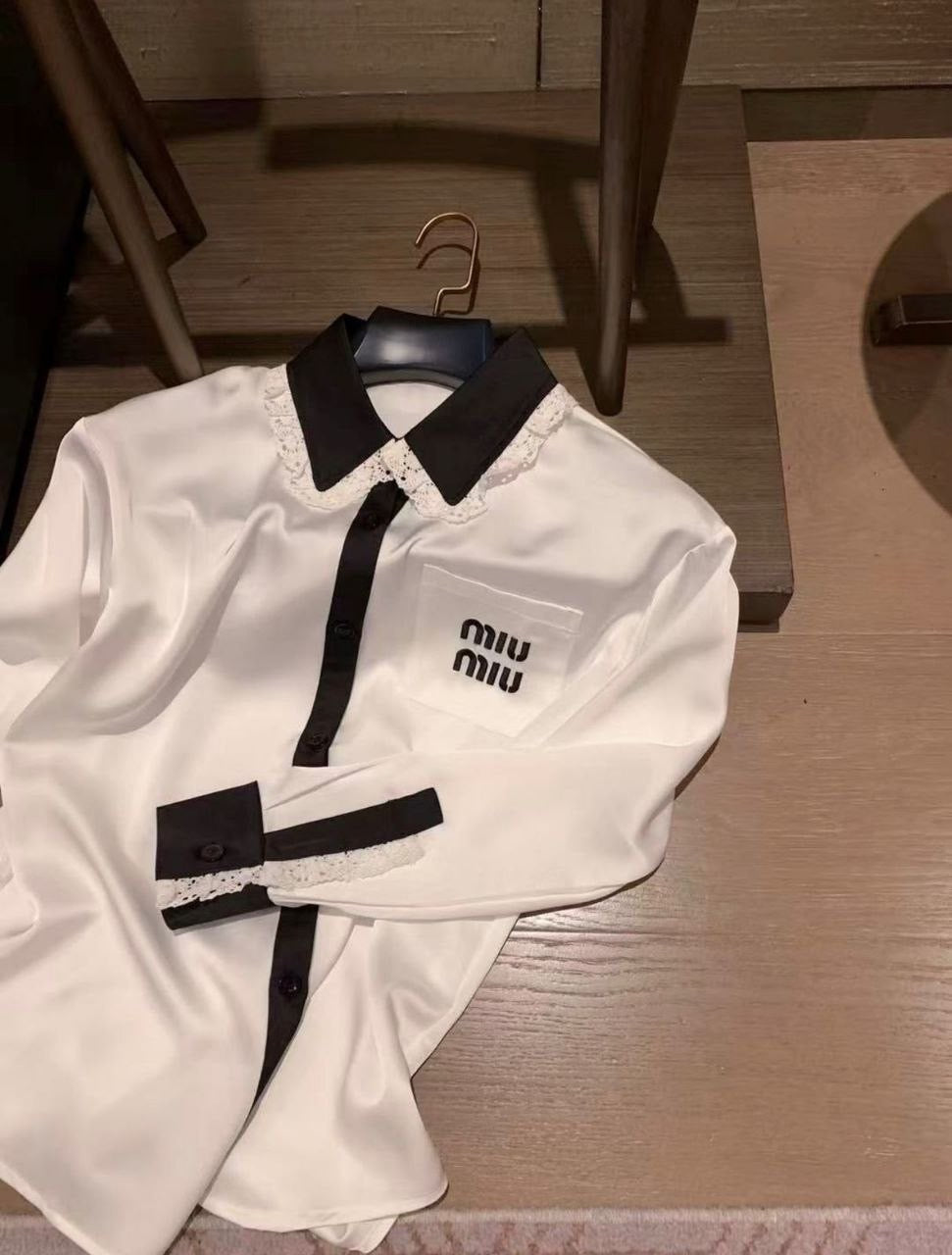 Miu Miu Long Sleeve Shirt