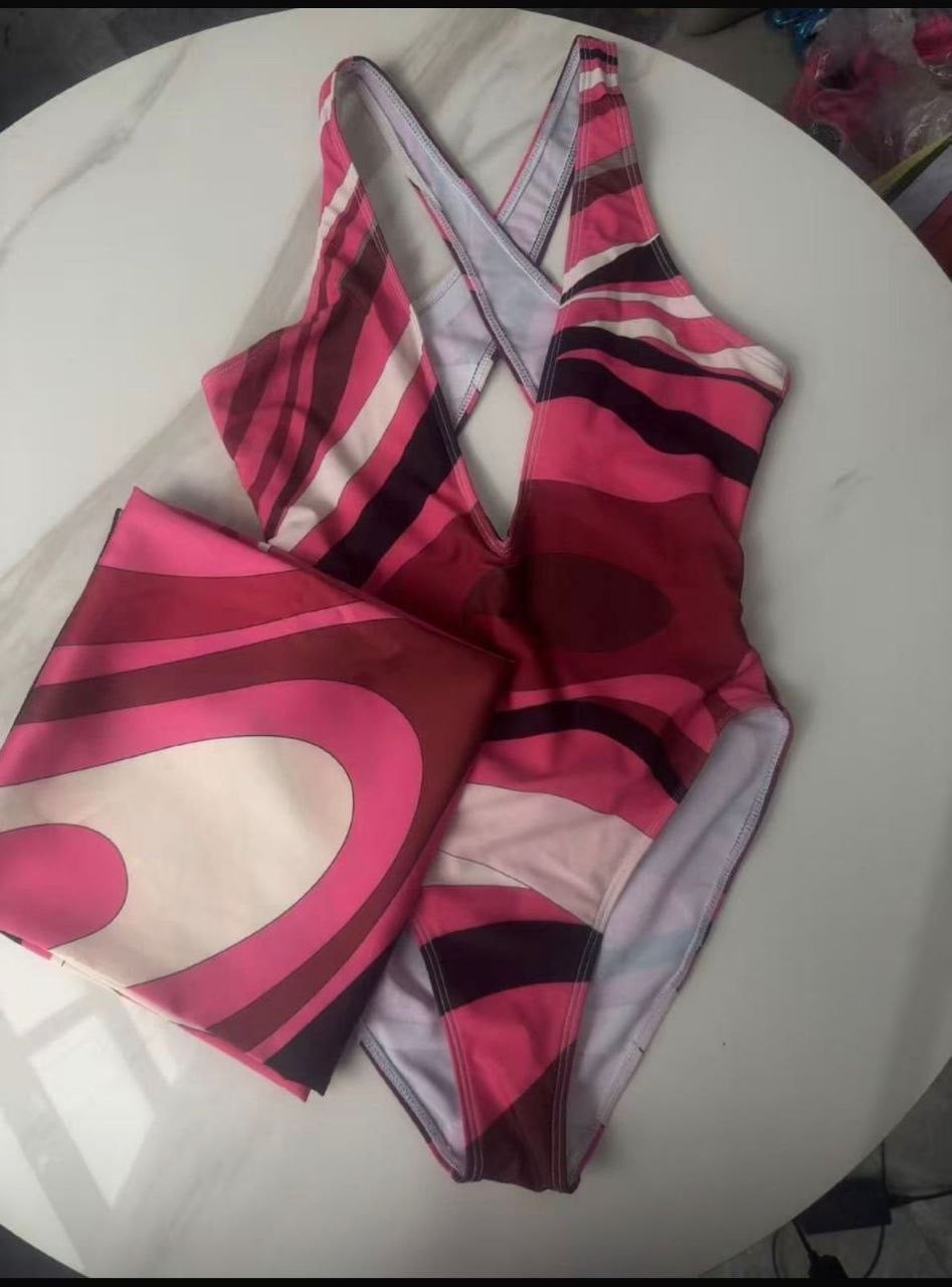 Pucci Swimsuit Set