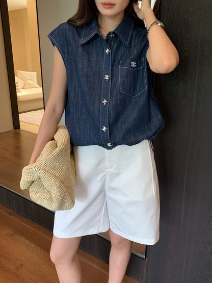 Chanel Short Sleeve Shirt