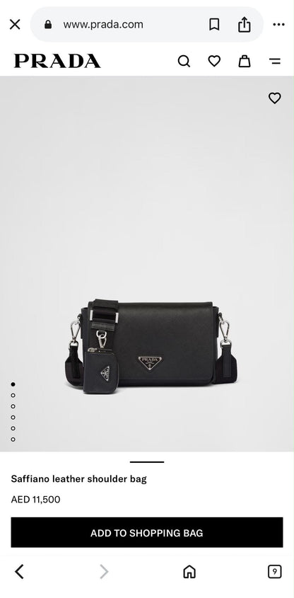 Prada Messenger Bag (VIP Quality)
