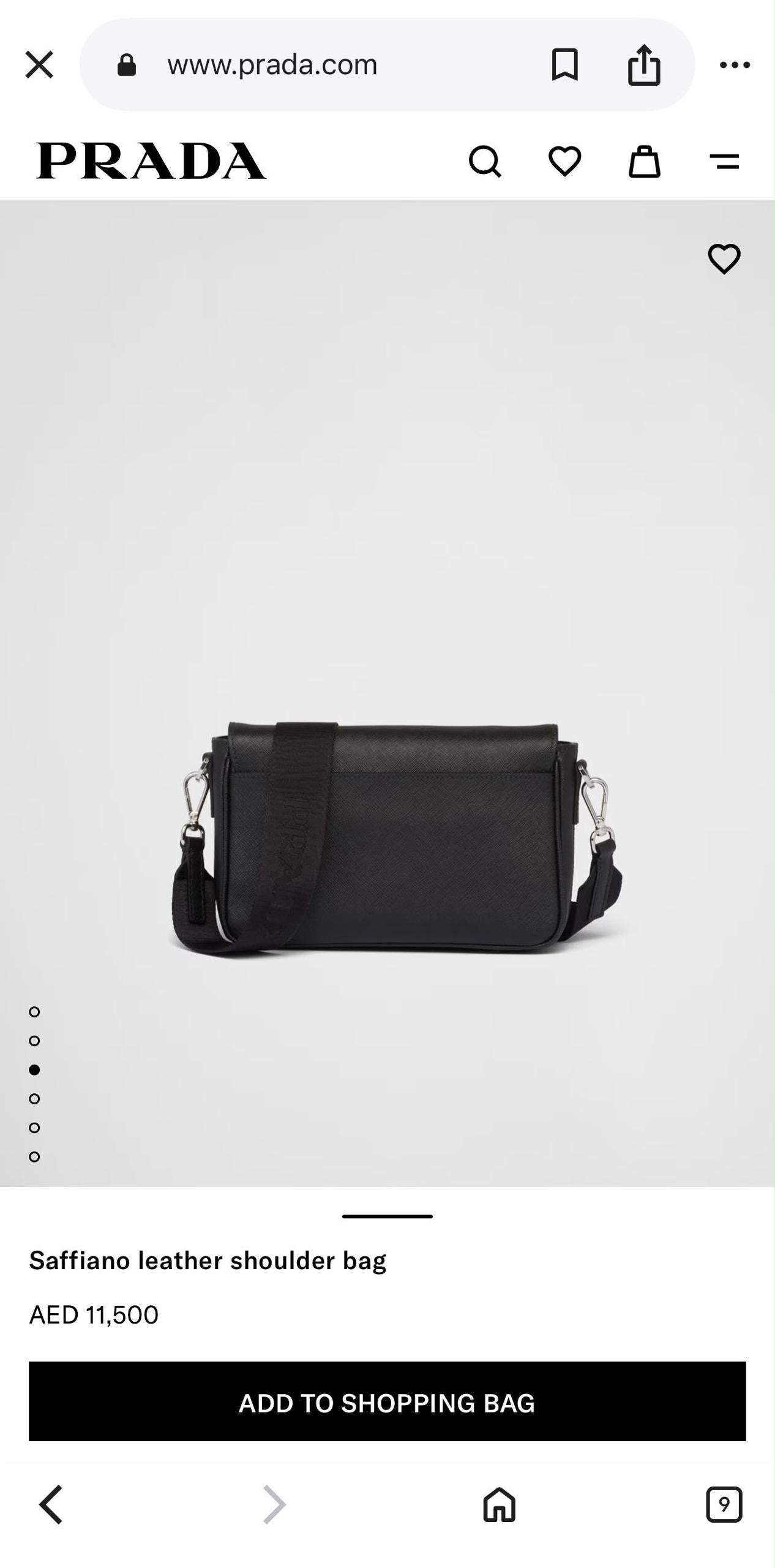 Prada Messenger Bag (VIP Quality)