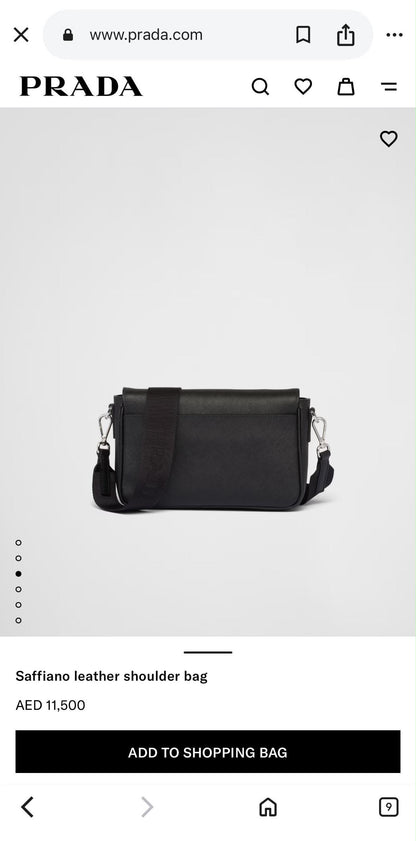 Prada Messenger Bag (VIP Quality)