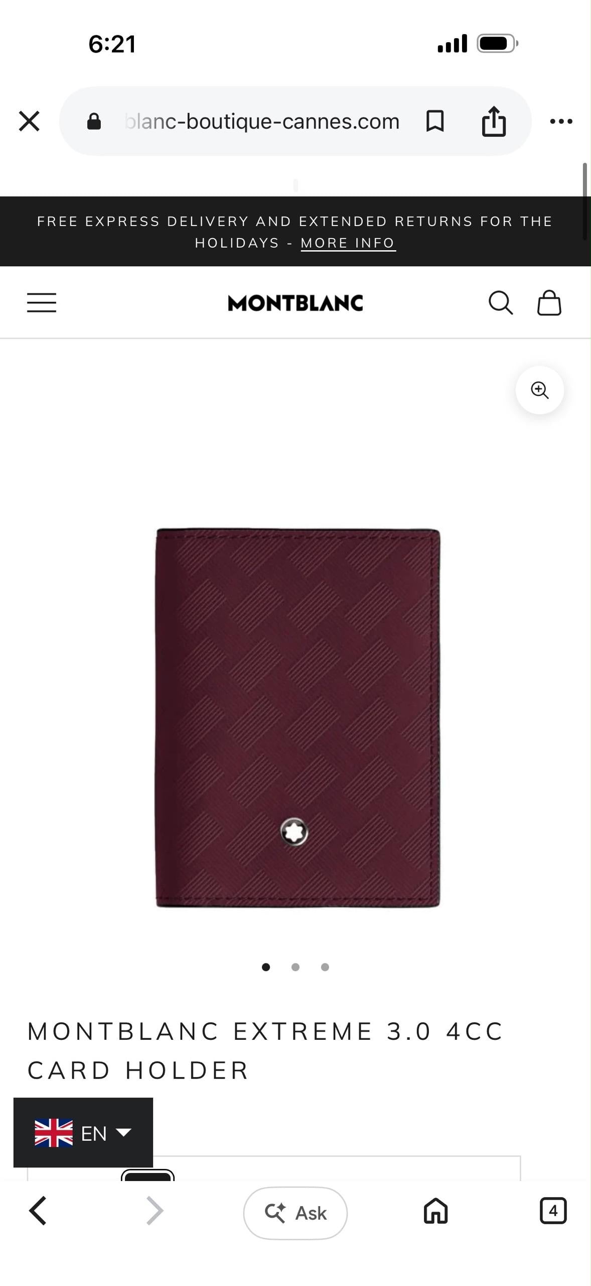 MontBlanc CardHolder (VIP)