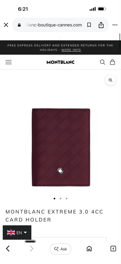 MontBlanc CardHolder (VIP)