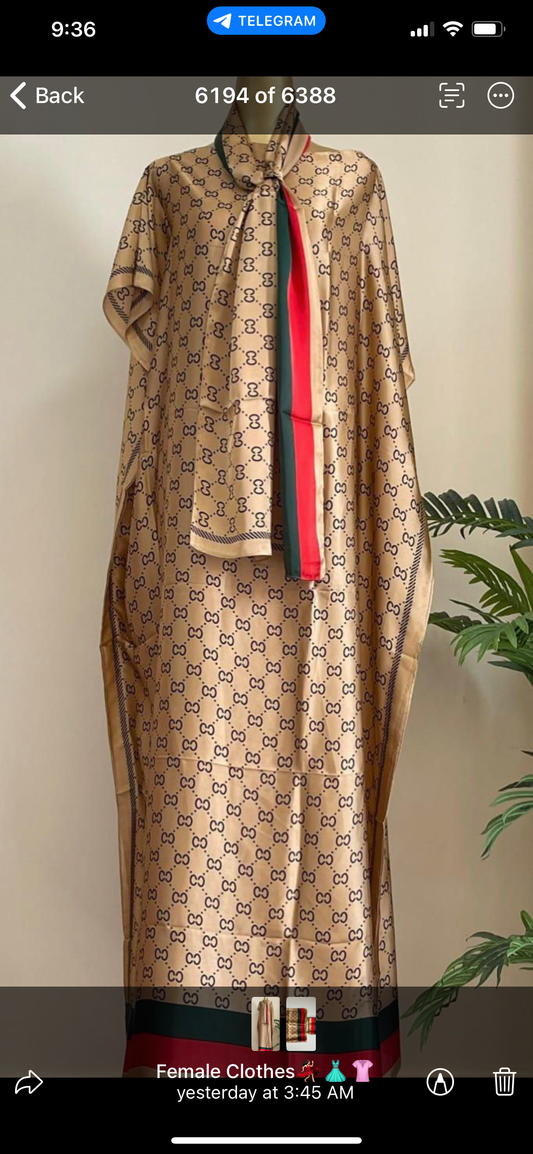Gucci Scarf- Dress