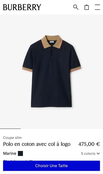 Burberry Polo Shirt