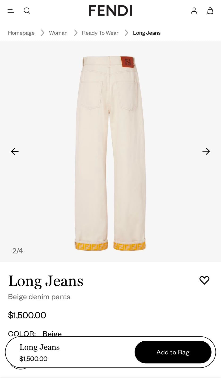 Louis Vuitton Pants