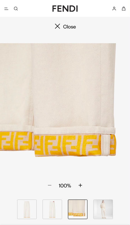 Fendi Jeans Pants