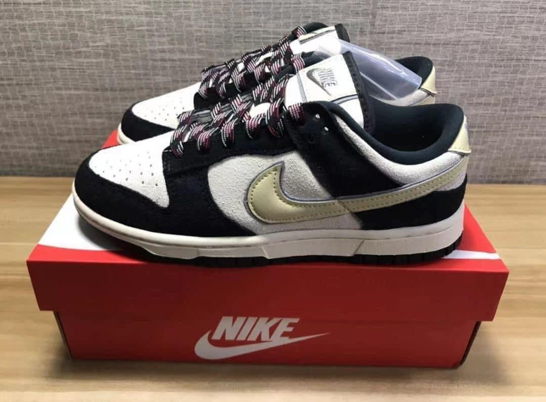SB Dunk low Blach suede