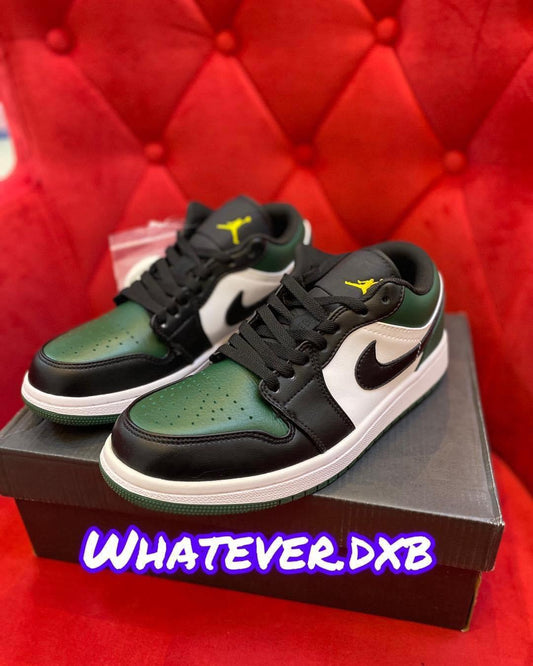 Jordan 1 low Green Toe