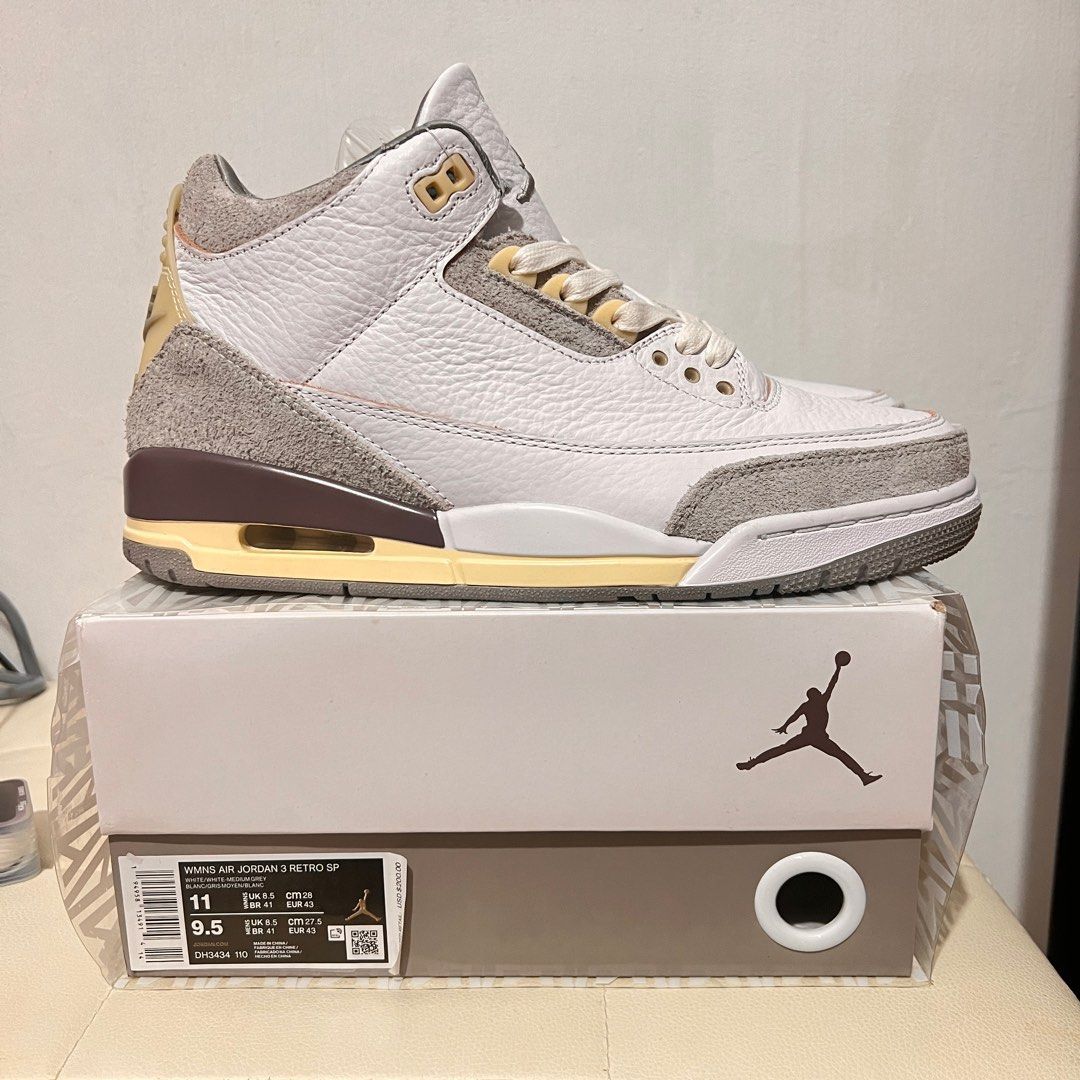 Jordan 3 Retro SP Medium Grey