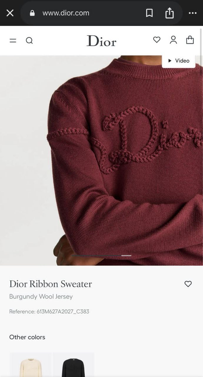 Dior Sweater
