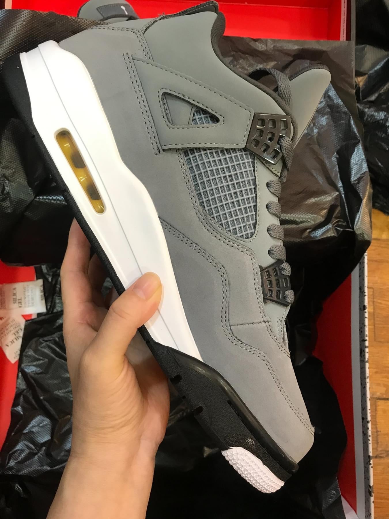 Jordan 4 Cool Grey