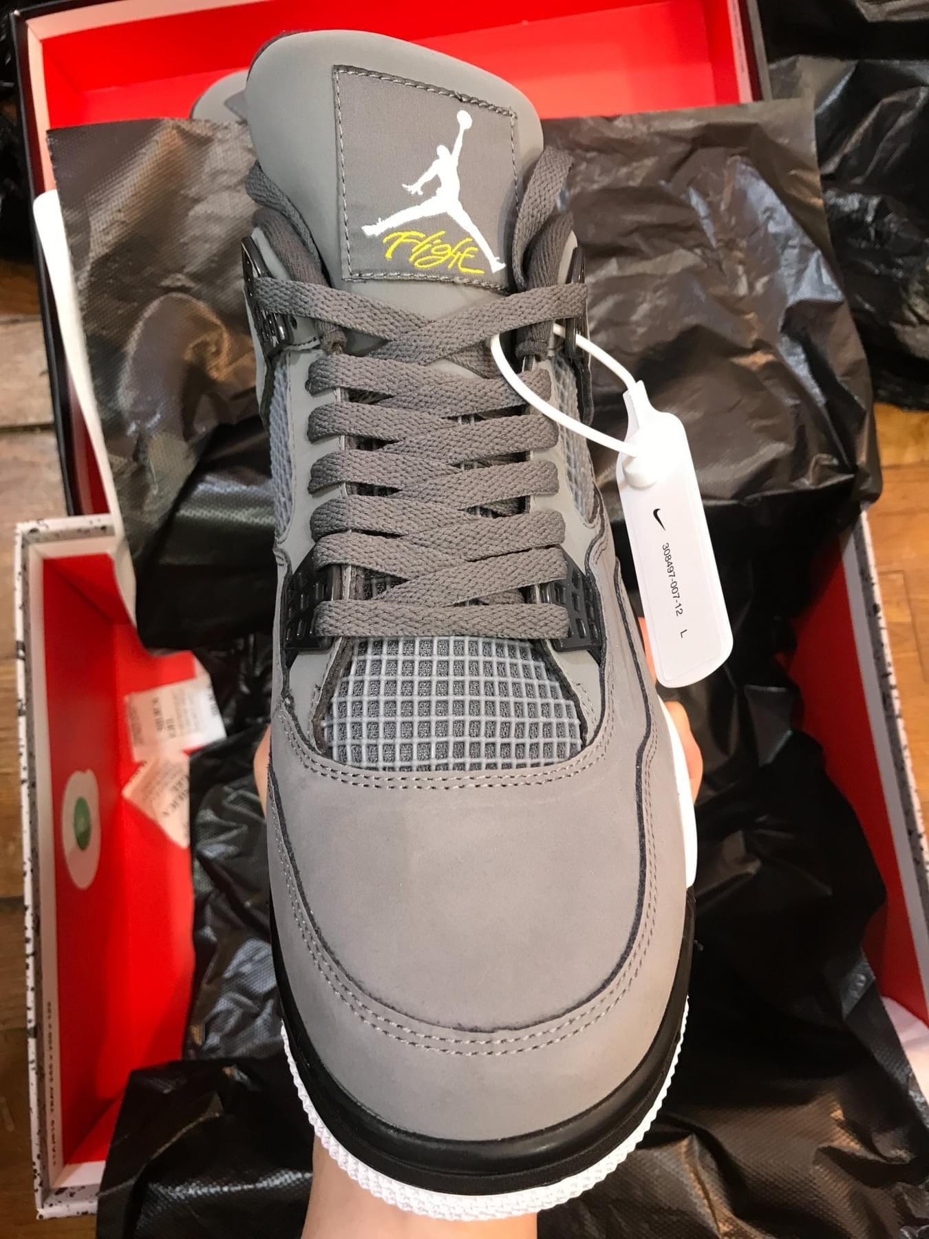Jordan 4 Cool Grey