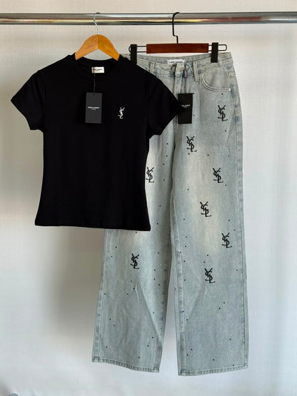 Ysl Jeans Pants