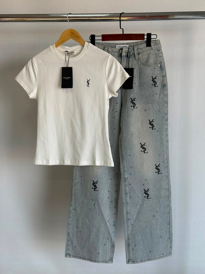 Ysl Jeans Pants