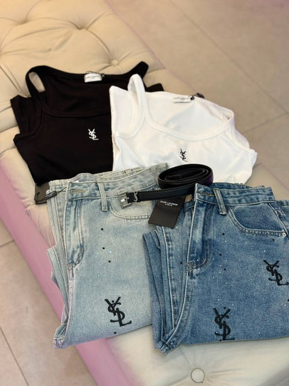 Ysl Jeans Pants