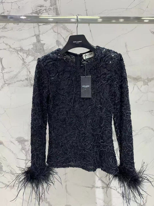 Ysl Long Sleeve Shirt