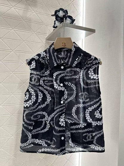 Chanel Short Sleeve Shirt