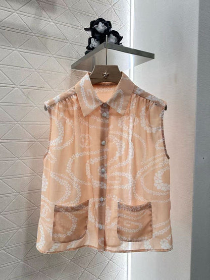 Chanel Short Sleeve Shirt