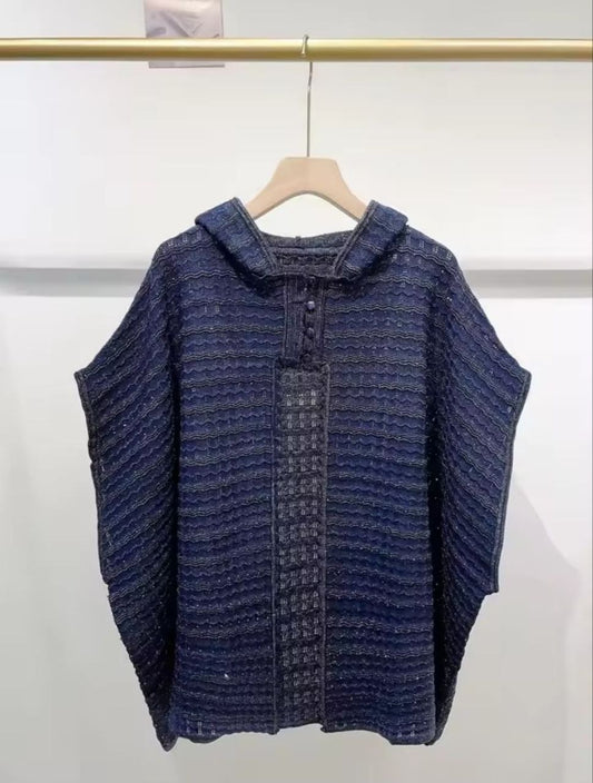 Sandro Hoodie Cape
