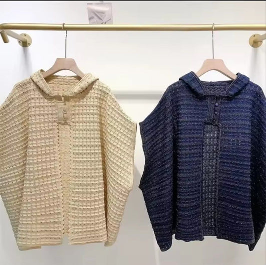 Sandro Hoodie Cape